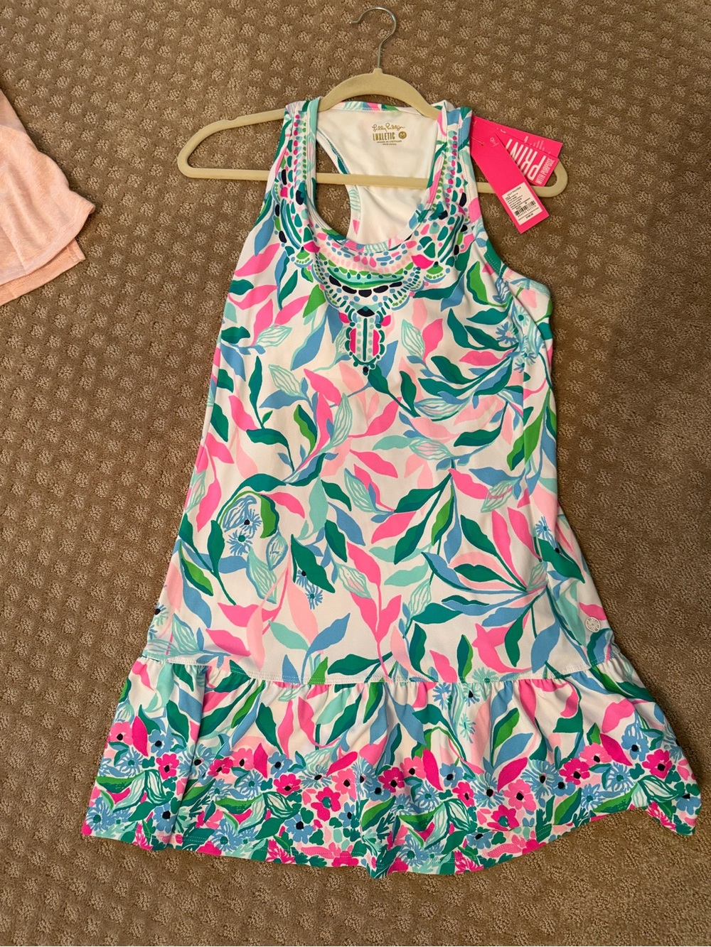 Lilly Pulitzer S, Mixed Doubles Dress Up Tennis Dress.